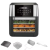 Freidora de aire caliente de 1700W 12L Freidora de aire multifunción. Programas automáticas con pantalla táctil LED. - Image 2