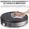 Máquina eléctrica para hacer crepes y tortitas, con plancha antiadherente y esparcidor de masa, 1000W. - Image 4