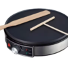 Máquina eléctrica para hacer crepes y tortitas, con plancha antiadherente y esparcidor de masa, 1000W. - Image 5